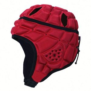 WL 339 Profession Football Soccer <b>Baseball</b> Goalkeeper Helmet Sports Rugby Scrum <b>Cap</b> Head Guard Goalie Roller Hat EVA Head - Product Image 3