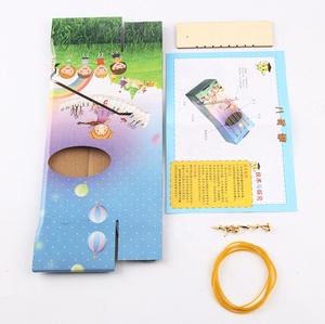 BRICOLAGE Jouet D'instrument de <span class=keywords><strong>Musique</strong></span> de Bande de Caoutchouc Cithare Chinoise Jouet <span class=keywords><strong>Musique</strong></span> Expérience Science Kit de Jouets pour Enfants Enfants - Product Image 2