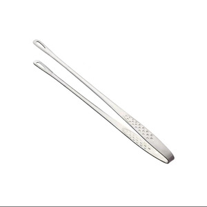TZY Korean Style BBQ Tongs Stainless Steel Anti Slip Heat Resistant For Grill Steak Cooking - Product Image 3