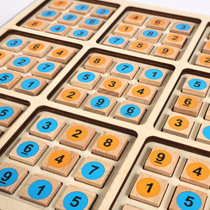<span class=keywords><strong>Sudoku</strong></span> XO Chess 2-en-1, jeu de puzzle <span class=keywords><strong>Sudoku</strong></span> portable, jeu de logique pour l'entraînement cérébral, jouet d'apprentissage des mathématiques pour étudiants et adultes - Product Image 4