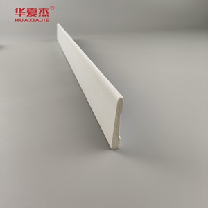 Haute qualité 11/32x2-1/8 boîtier biseauté pvc blanc plinthe moulures et garnitures décoration intérieure - Product Image 3