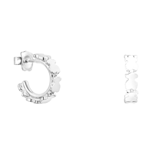 <span class=keywords><strong>Pendientes</strong></span> Minimalistas de Plata con Baño de Oro, Estilo Clásico y Minimalista, Fáciles de Combinar con Todo Tipo de Atuendos para Uso Diario - Product Image 2