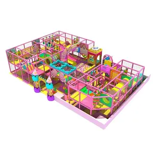 Kids Sports Indoor Custom Playground Slides Park Playground Equipment With Trampoline