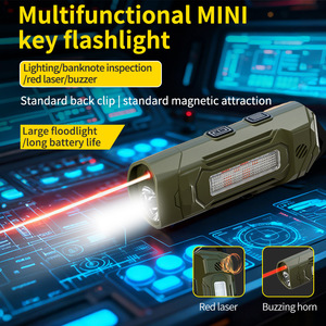 ไฟฉายขนาดเล็ก K220 LED แบตเตอรี่แบบชาร์จไฟได้ น้ำหนักเบา พกพาสะดวก พร้อมคลิปแม่เหล็กและลำโพง - Product Image 2