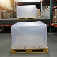 T1017C 2025 Nouvelle housse de palette résistante à l'eau, recyclable et réutilisable, personnalisable en plastique pour l'emballage machine et l'emballage d'écouteurs