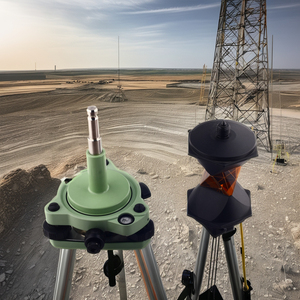 Accessoire de surveillance d'enquête essentiel à prisme réfléchissant à 360 degrés pour la cartographie des enquêtes sur les stations totales - Product Image 3