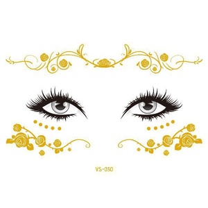 2023 New Face tatuaggi Sticker Butterfly Star Freckle Sticker Face Metallic <span class=keywords><strong>tatuaggio</strong></span> temporaneo <span class=keywords><strong>per</strong></span> donne ragazze - Product Image 4