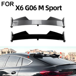 Kit d'aileron de toit et de <span class=keywords><strong>becquet</strong></span> de coffre aspect fibre de carbone noir brillant pour BMW X6 X6M G06 2020-2024 - Product Image 2