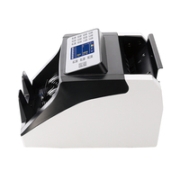 Machine à Compter l'Argent HL-P20 Économique, Compteur de Billets Portable Personnalisé pour États-Unis, Inde, Ghana