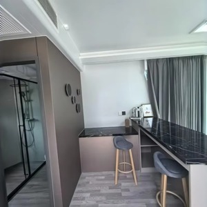 บ้านสำเร็จรูปเคลื่อนย้ายได้ทันสมัยพร้อมห้องครัว สำหรับพื้นที่ว่างเปล่า บ้านเคลื่อนที่แบบแคปซูล สำหรับใช้งานกลางแจ้ง พื้นที่กว้างขึ้น - Product Image 4