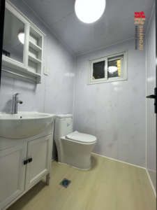 Küçük alanlar veya dış mekan kullanımı için hasır sepet ile kediler ve köpekler için küçük katlanabilir ahşap ev kiti - Product Image 6