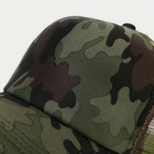 Chapeau de soleil en maille respirante camouflage pour hommes et femmes, style décontracté et tendance, inspiré du hip-hop, idéal pour le cyclisme - Product Image 5