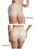 Vente en gros de coussinets pour les fesses et les hanches pour femmes culottes pour rehausser les fesses sous-vêtements shorts shapewear pour rehausser les fesses
