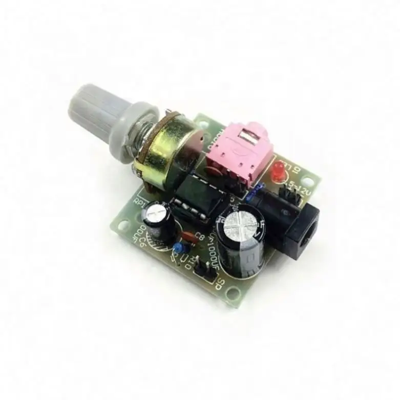 LM386 low power mini power amplifier board kit 5~12V power amplifier board