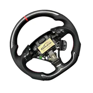GM.Modi-Hub Red Carbon Fiber Steering Wheel For A-cura 2004- 2008 TSX / Honda Cl9