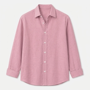 Chemise décontractée boutonnée pour homme en coton et fibre de bambou de qualité supérieure, teinte en fil, anti-plis, couleur personnalisée, ODM pour détaillants de mode, OEM - Product Image 6