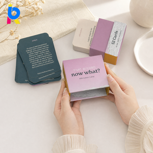 Tarjetas de Afirmación de Recuperación de la Sobriedad Personalizadas Premium para Apoyo a la Adherencia, Cartulina con Laminado Mate, Ecológicas, Envío Rápido - Product Image 2