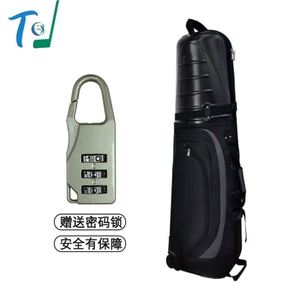 กระเป๋ากอล์ฟแบบแข็งป้องกันการชนและป้องกันการบีบ พร้อมล้อเลื่อน - Product Image 4