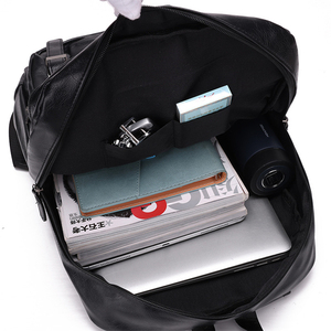 <span class=keywords><strong>Sac</strong></span> <span class=keywords><strong>à</strong></span> <span class=keywords><strong>dos</strong></span> en similicuir épais multifonction pour hommes, imprimé personnalisé, plein air, randonnée, camping - Product Image 5