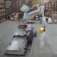 Rail linéaire de robot GUDEL ZP-2 de haute précision avec robot industriel KUKA pour la manutention et le positionnement