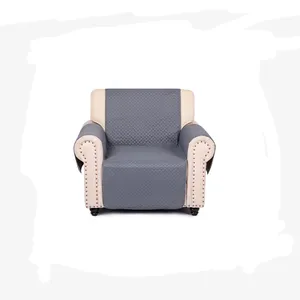 소파 커버 2 인승 방수 보호 스트레치 슬립 커버 소파 2 인승 안락 의자 수 놓은 소파 커버