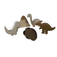 Bois bois Animal orignal cerf renard ours jouets étagère artisanat forêt animaux décoration