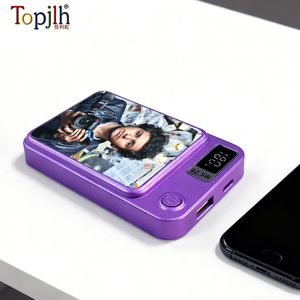 Topjlh Sublimation Blank Power Bank Smart Fast Charging Custom Logo for Business Promotional Gifts Corporate Branding Giveaways
