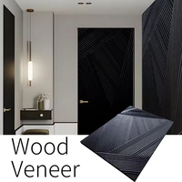 Panel Acústico Decorativo de Madera Ignífugo 3D, Revestimiento de Pared y Techo de Madera Lineal