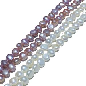 Perla barroca de agua dulce <span class=keywords><strong>Natural</strong></span> de 5-6mm, abalorios Diy, materias primas, cuentas de perlas sueltas, venta al por mayor, Perla Zhuji de agua dulce <span class=keywords><strong>Natural</strong></span> - Product Image 6