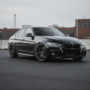 Rines de Turbina Multirradio Forjados a Medida en Negro Mate de 19 y 20 Pulgadas para BMW Serie 5 y Audi A6 - Product Image 5