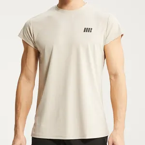 4 가지 방법 스트레치 운동 티셔츠 남성 실행 드라이 핏 스포츠웨어 티셔츠 운동 체육관 셔츠 반소매