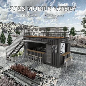 بار مطعم مكتبي متنقل في الهواء الطلق من أجل شاحنة طعام للاستخدام الدائم - Product Image 2