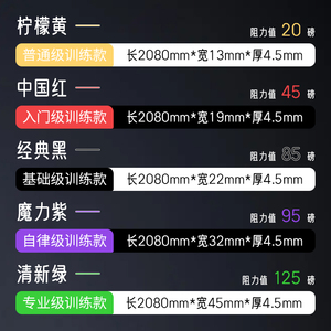 Bande élastique de résistance pour entraînement physique, haute élasticité, durable, anti-déchirure, pour exercices en extérieur - Product Image 5
