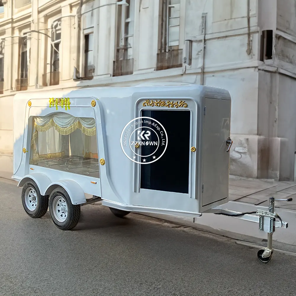 OEM O trailer de luxo para funerária, fabricante de funerária elétrica personalizada para venda, equipamento funerário para Bahamas