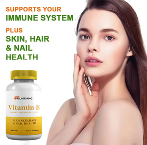 OEM/ODM Natural <strong>Vitamin</strong> <strong>E</strong> Oil Softgel <strong>Capsules</strong> Collagen Hair Skin Whitening Halal for Teenagers and Newborn 500mg - Product Image 3