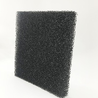 Mousse filtrante en maille à cellules ouvertes, polyuréthane réticulé, plusieurs tailles d'éponges, éléments filtrants personnalisés en charbon actif ou zéolite