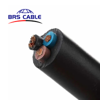 Câble BRS Jhs2x2.5sqmm câble de pompe à eau Submersible CE cuivre Shanghai fil toronné souple Flexible toronné 3 noyaux 14awg ~ 1awg
