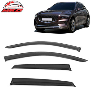 Viseras para Ventanas de Genesis 22-26 GV70 y Modelos Eléctricos, Protectores Contra Lluvia y Sol, Adhesivos para Ventanas Laterales de Automóviles - Product Image 1