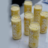 Jus en bouteille PET de qualité alimentaire personnalisé pour la congélation, smoothies faits maison, boissons aux fruits, boissons énergisantes et sodas