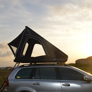 Usine en gros 4X4 aluminium coque dure toile remorque véhicule <span class=keywords><strong>4</strong></span> <span class=keywords><strong>personnes</strong></span> tente de toit <span class=keywords><strong>gonflable</strong></span> avec <span class=keywords><strong>annexe</strong></span> pour voiture Camping - Product Image 4