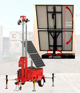 Remorque <span class=keywords><strong>solaire</strong></span> <span class=keywords><strong>autonome</strong></span> mobile avec vidéosurveillance sans fil pour la surveillance des emplacements éloignés - Product Image 6