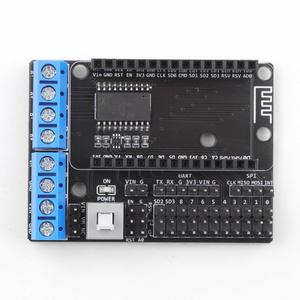 Carte d'extension de pilote de moteur WiFi YE <span class=keywords><strong>ESP8266</strong></span> avec <span class=keywords><strong>L293D</strong></span> et ESP12E pour les projets de voiture intelligente IoT - Product Image 1