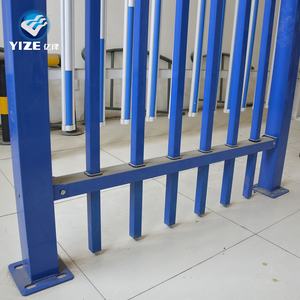 Modèles de panneaux de clôture en tube d'acier, clôtures en palissade métallique incurvée, clôtures en palissade en aluminium européen, clôture en <span class=keywords><strong>fer</strong></span> forgé - Product Image 6