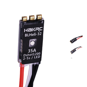 Controlador Electrónico de Velocidad sin Escobillas de 32 Bits y 35A con Luz LED para Modelos RC de Larga Duración, Piezas DIY Hechas en China Guatemala - Product Image 2