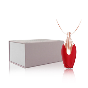 Collana Vibrante Portatile in Metallo a Forma di Rosa per Stimolazione Clitoridea e del Capezzolo, Vibratore con 10 Modalità, Potente Giocattolo Sessuale per Donne - Product Image 6