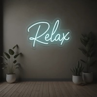 Enseigne néon acrylique imprimée UV personnalisée pour salle de jeux, chambre à coucher – Magnifique enseigne néon murale avec inscription, cadeau pour adolescent