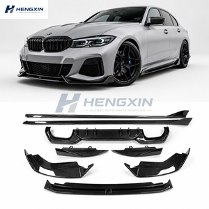 Karosserie-Kit für BMW G20 330i M340i <span class=keywords><strong>M</strong></span> Sport 2019-2022 ZESON Echtcarbon AD-Style Frontspoiler Heckdiffusor Seitenschweller - Product Image 3