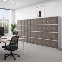 Prix d'usine, personnalisable, étanche, résistant à l'humidité, casier en plastique ABS pour bureau/supermarché, conception démontable brevetée, 5 ans de garantie