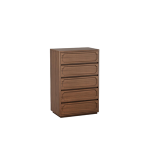 Commode en bois massif armoire de rangement pour salon et chambre à coucher organisateur de commode en bois - Product Image 1