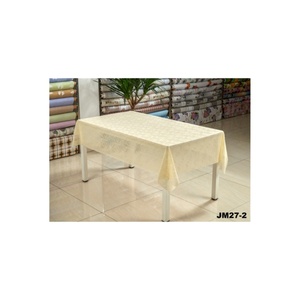 Nappe de table en PVC <span class=keywords><strong>HD</strong></span> avec dentelle blanche pour table de 500 cm, imperméable et jetable - Product Image 6